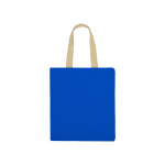 Сумка для шопинга Steady из хлопка с парусиновыми ручками, 260 г/м2, синий, фото 3