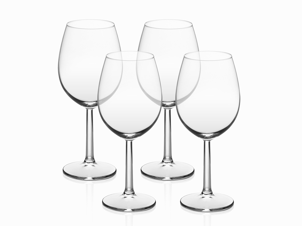 Набор бокалов для вина Vinissimo, 430 мл, 4 шт, прозрачный - купить оптом