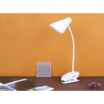 Настольная лампа Rombica LED Clamp, белый, фото 3
