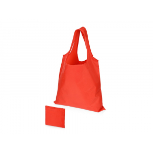 Складная сумка Reviver из переработанного пластика, красный - купить оптом