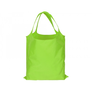 Складная сумка Reviver из переработанного пластика, зеленое яблоко - купить оптом