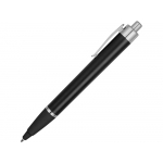 Ручка пластиковая шариковая Glow, черный/серебристый (Р), фото 2