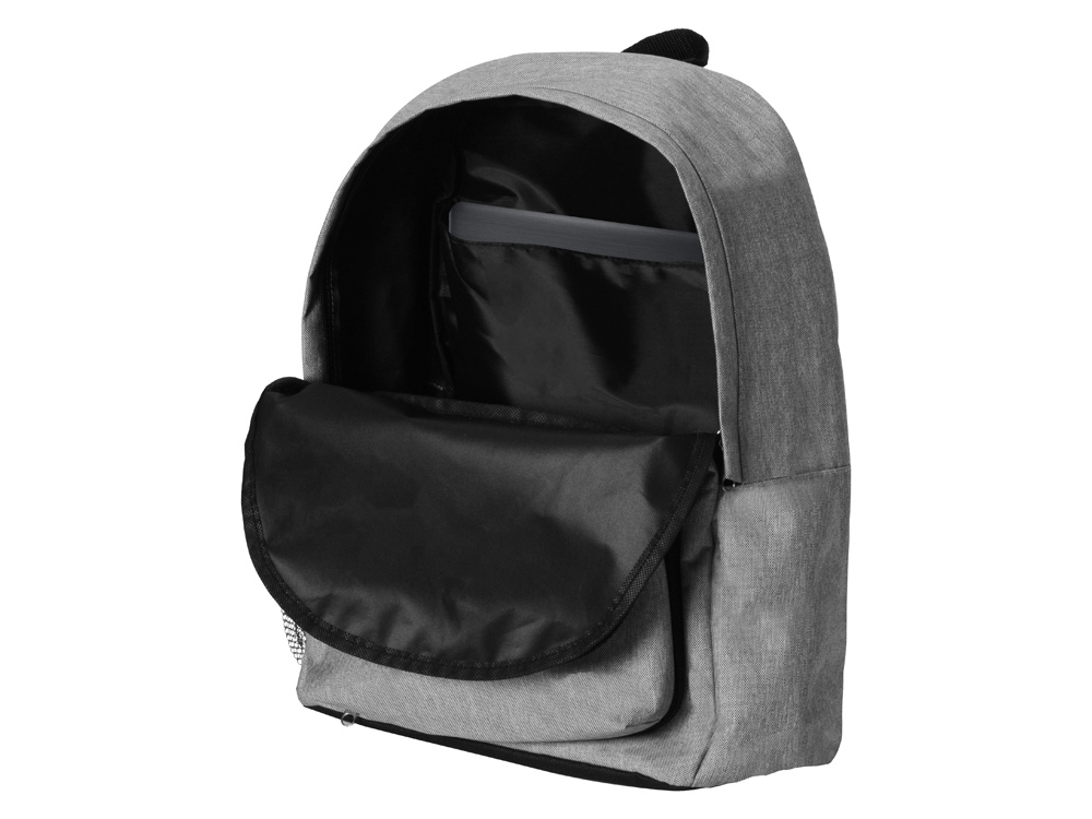 Рюкзак из переработанного пластика Extend 2-в-1 с поясной сумкой, серый - купить оптом