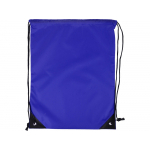 Рюкзак-мешок на шнуровке Reviver из переработанного пластика, синий, фото 2