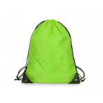 Рюкзак-мешок на шнуровке Reviver из переработанного пластика, зеленое яблоко, фото 1