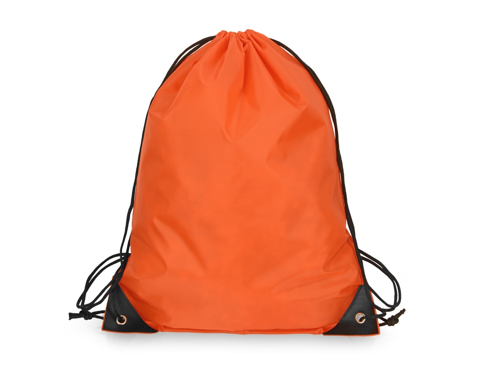Рюкзак-мешок на шнуровке Reviver из переработанного пластика, оранжевый - купить оптом