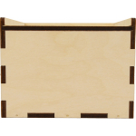Деревянная подарочная коробка-пенал, размер М, натуральный, фото 4