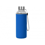 Бутылка для воды Pure c чехлом, 420 мл, синий, фото 3