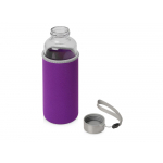 Бутылка для воды Pure c чехлом, 420 мл, фиолетовый, фото 1