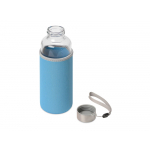 Бутылка для воды Pure c чехлом, 420 мл, голубой, фото 1