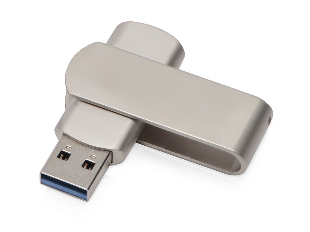 USB-флешка 2.0 на 16 Гб Setup, серебристый - купить оптом