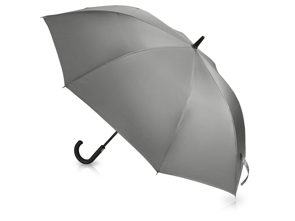 Зонт-трость Lunker с большим куполом (d120 см), серый - купить оптом