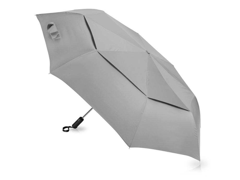 Зонт-автомат складной Canopy, серый - купить оптом