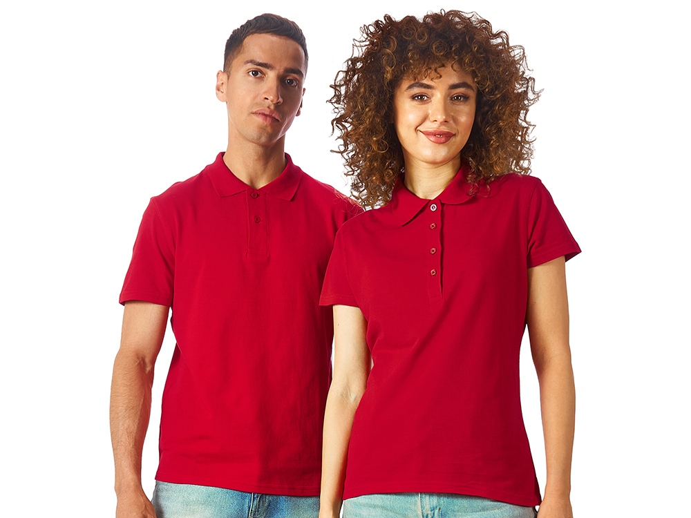 Рубашка поло First N мужская, красный - купить оптом