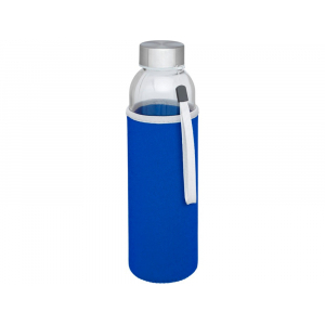 Спортивная бутылка Bodhi из стекла объемом 500 мл, cиний, синий - купить оптом