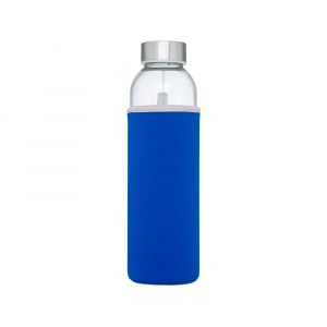Спортивная бутылка Bodhi из стекла объемом 500 мл, cиний, синий - купить оптом