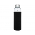 Спортивная бутылка Bodhi из стекла объемом 500 мл, черный, фото 1
