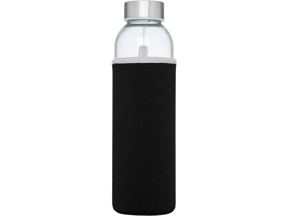 Спортивная бутылка Bodhi из стекла объемом 500 мл, черный - купить оптом