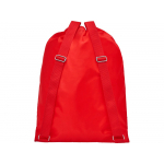 Рюкзак со шнурком и затяжками Oriole, красный, фото 2