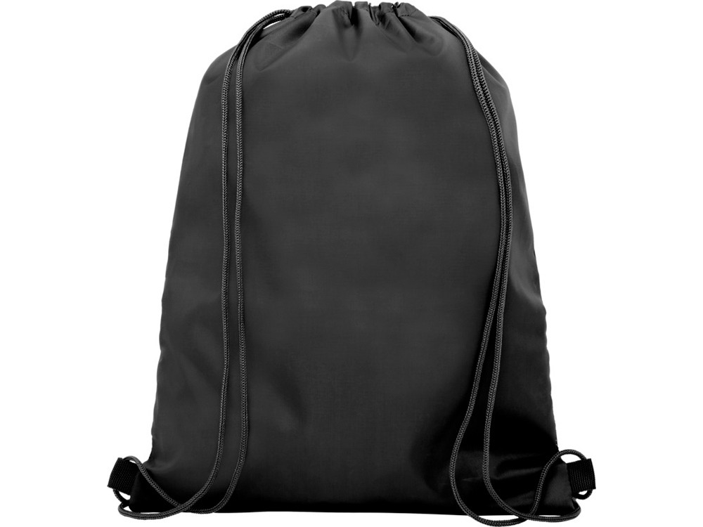 Сетчастый рюкзак со шнурком Oriole, черный - купить оптом