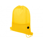 Сетчастый рюкзак со шнурком Oriole, желтый