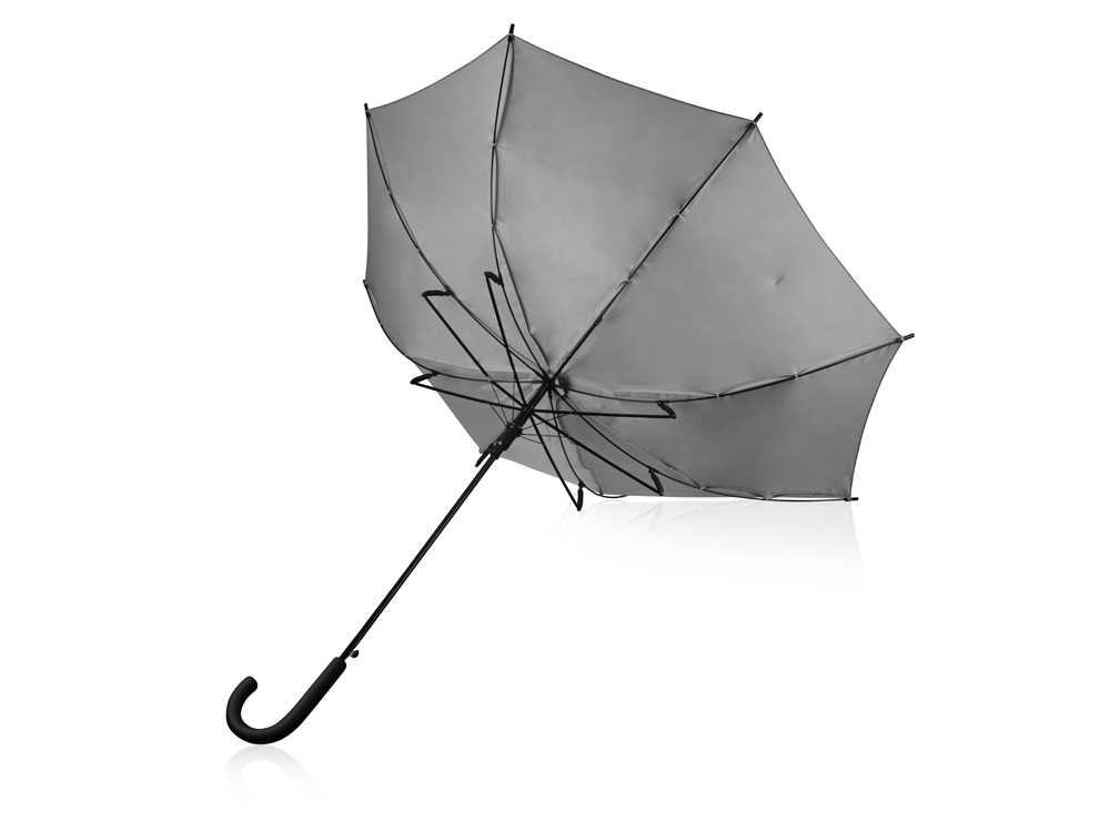 Зонт-трость светоотражающий Reflector, серебристый (Р) - купить оптом