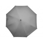 Зонт-трость светоотражающий Reflector, серебристый (Р), фото 4
