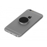 Магнитный держатель для телефона Magpin mini, черный/стальной, серебристый, фото 1