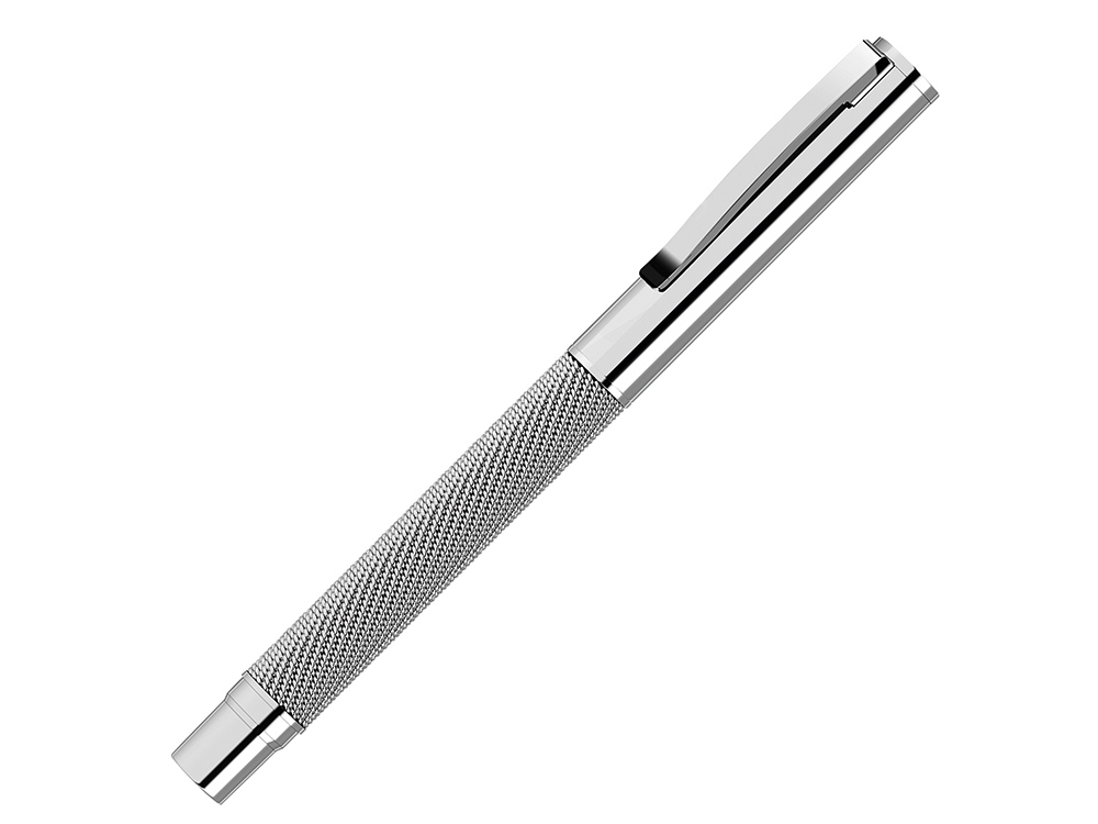 Ручка металлическая роллер из сетки MESH R, серебристый - купить оптом
