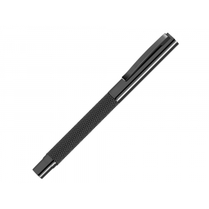 Ручка металлическая роллер из сетки MESH R, темно-серый/черный, оружейной стали - купить оптом
