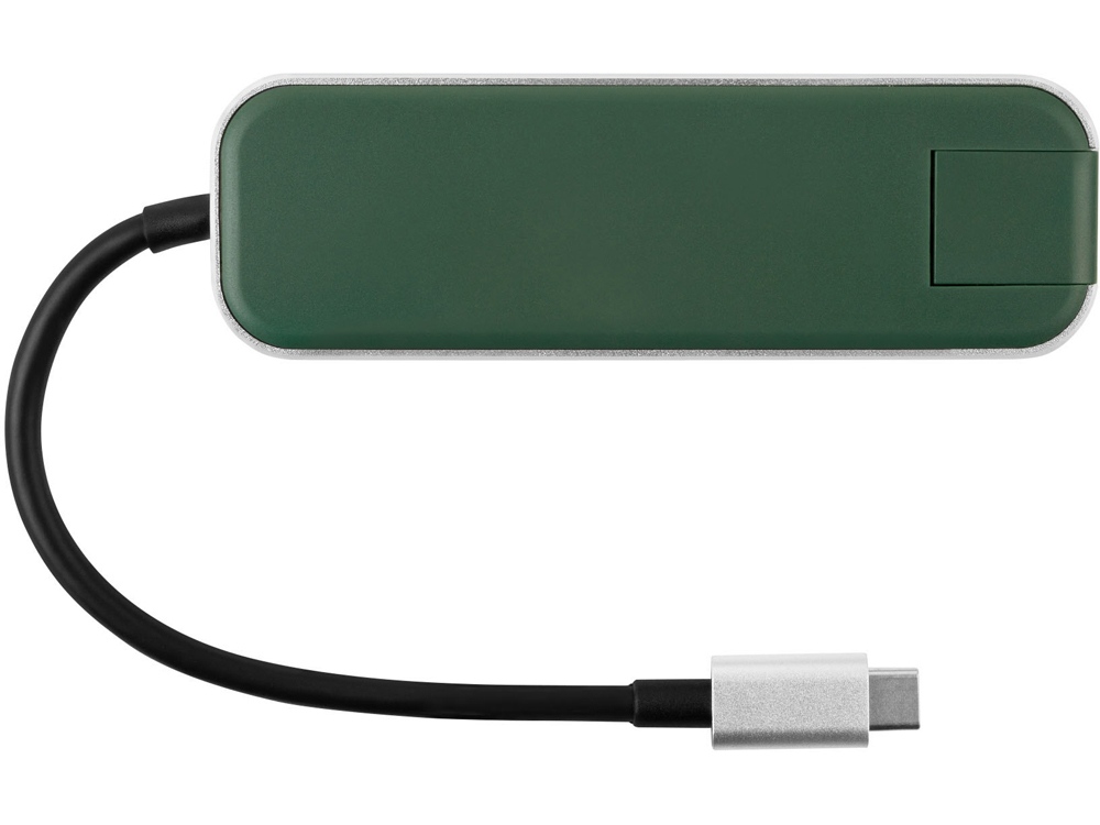 Хаб USB Rombica Type-C Chronos Green, зеленый - купить оптом