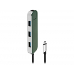 Хаб USB Rombica Type-C Chronos Green, зеленый, фото 3