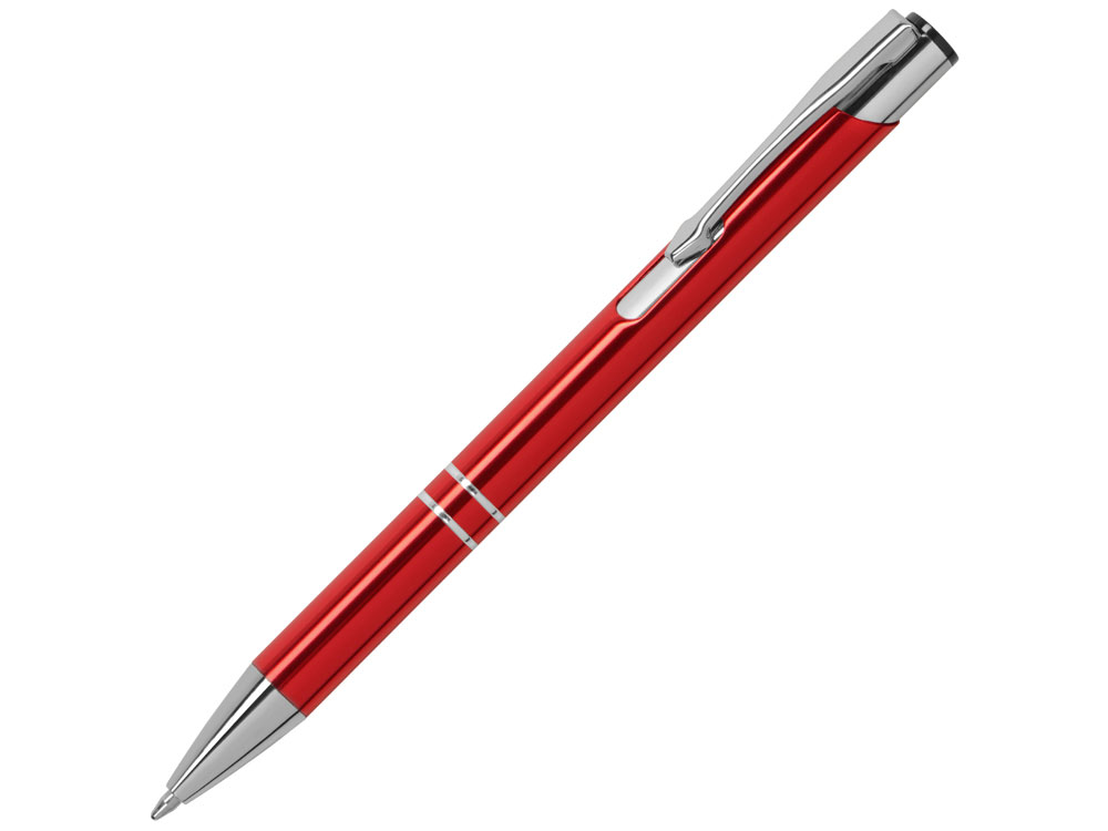 Ручка металлическая шариковая Legend, красный - купить оптом