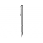 Ручка металлическая шариковая Legend Gum софт-тач, серый, фото 2