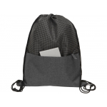Рюкзак-мешок Reflex со светоотражающим эффектом, серый, фото 2