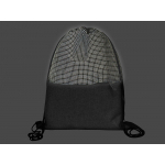 Рюкзак-мешок Reflex со светоотражающим эффектом, серый, фото 3