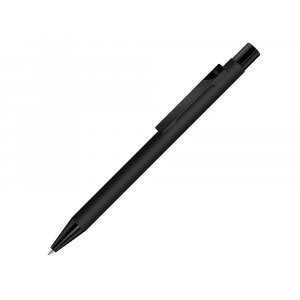 Ручка шариковая металлическая Straight M Gum, черный - купить оптом