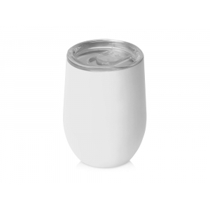 Термокружка Sense Gum soft-touch, 370мл, белый - купить оптом