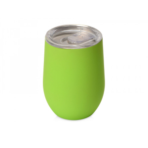 Термокружка Sense Gum soft-touch, 370мл, зеленое яблоко - купить оптом