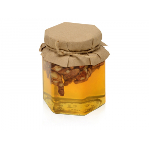 Сувенирный набор Мед с грецким орехом 250 гр - купить оптом