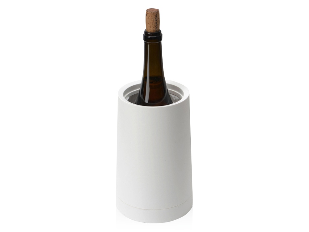 Охладитель Cooler Pot 2.0 для бутылки цельный, белый - купить оптом