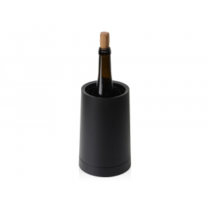 Охладитель Cooler Pot 2.0 для бутылки цельный, черный - купить оптом