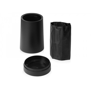 Охладитель Cooler Pot 2.0 для бутылки цельный, черный - купить оптом