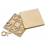 Деревянная игра Крестики нолики (сувениры повседневные), натуральный