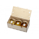 Подарочный набор Trio honey, натуральный, фото 1