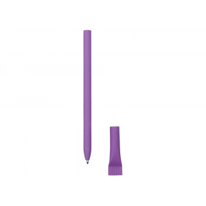 Ручка картонная с колпачком Recycled, фиолетовый (Р) - купить оптом
