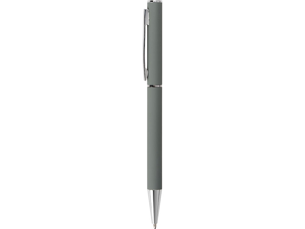 Ручка металлическая шариковая Mercer, серый/серебристый - купить оптом
