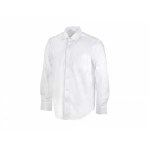 Рубашка Houston мужская с длинным рукавом, белый - купить оптом