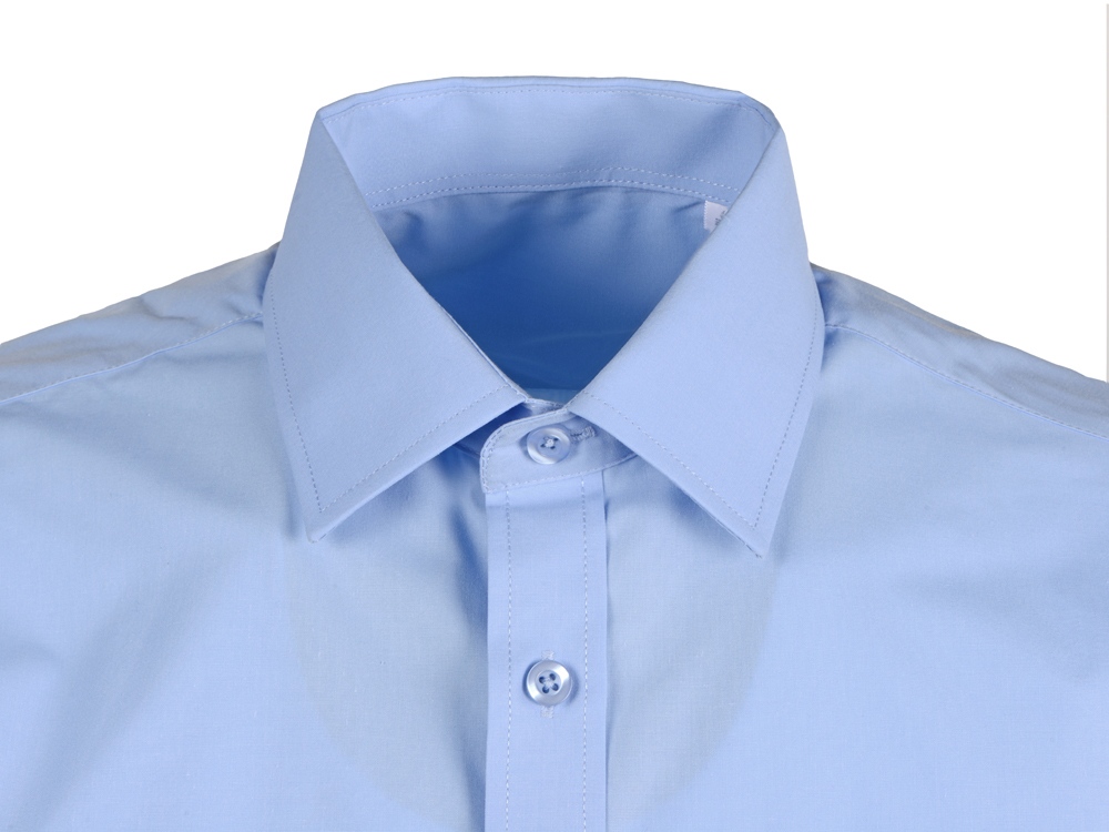 Рубашка Houston мужская с длинным рукавом, голубой - купить оптом