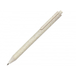 Блокнот А5 Toledo M, бежевый + ручка шариковая Pianta из пшеничной соломы, бежевый, фото 4